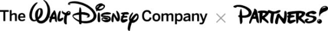The Walt Disney Company X Partners Logo